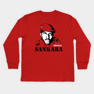 thomas sankara Kids Long Sleeve T-Shirt